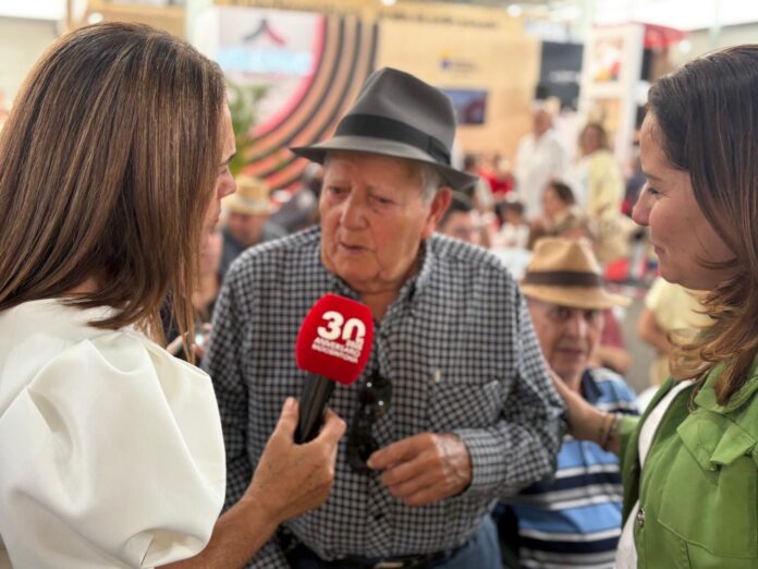 Antonio Carrión, agricultor de La Oliva homenajeado en Feaga 2026