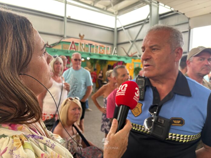 Domingo Franquiz, Subinspector jefe de la Policia Local de Antigua