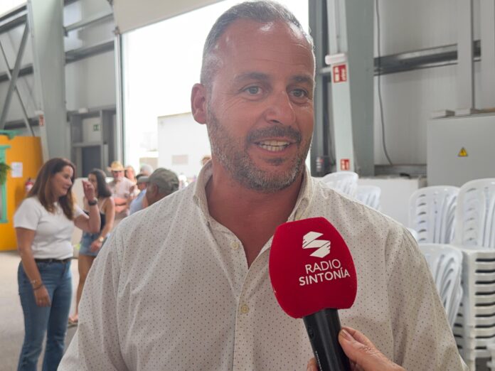 Enrique Pérez, consejero del sector primario del Cabildo de Fuerteventura en Feaga 2026