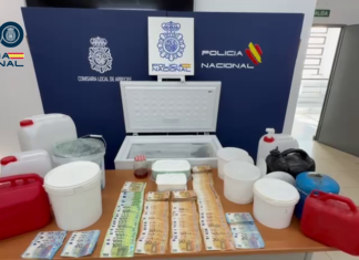La Policía Nacional desmatela uno de los mayores laboratorios de fabricación de “speed” en Canarias | Policía Nacional