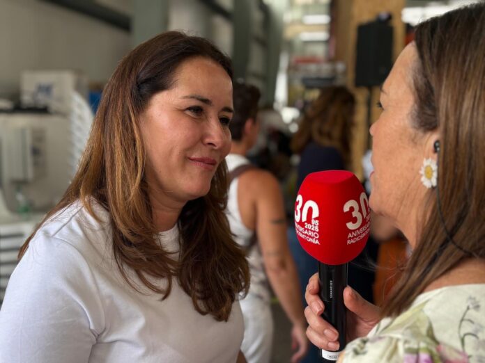 Lola García, presidenta del Cabildo de Fuerteventura en Feaga 2026