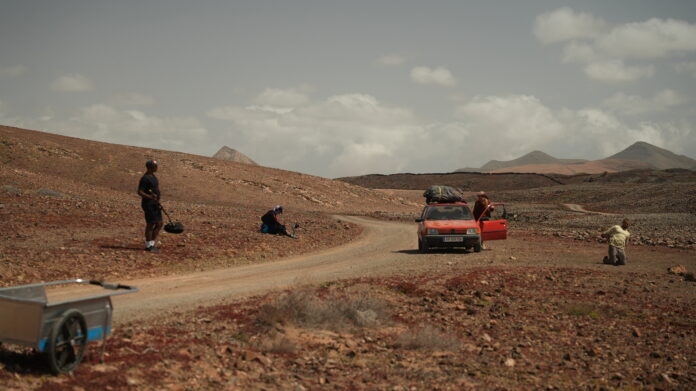 Rodaje en Fuerteventura de la película ‘Le Sablier’