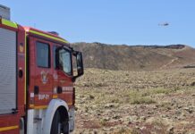 Rescate en Calderón Hondo-Bomberos de La Oliva