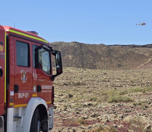 Rescate en Calderón Hondo, La Oliva Rescate en Calderón Hondo-Bomberos de La Oliva