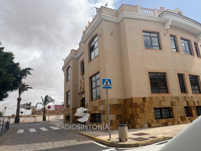 Fachada del Ayuntamiento de Antigua